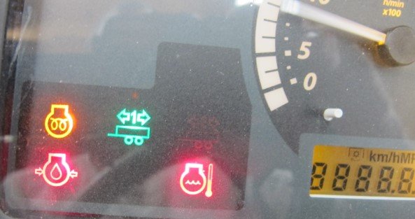 Kubota Skid Steer Warning Lights