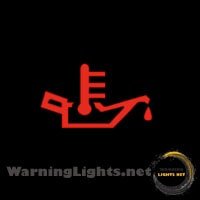 2006 Chevy Trailblazer Oil Temprature Warning Light