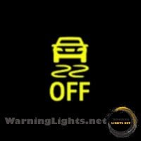 2008 Chevy Trailblazer Electronic Stability Control Off Warning Light