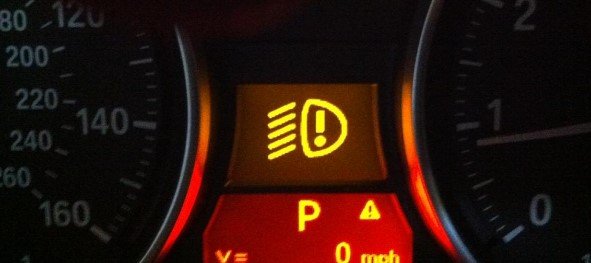 2017 Hyundai Elantra Headlight Warning Light