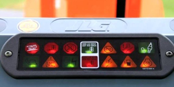 Jlg Scissor Lift Warning Light Flashing