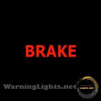 Mazda 6 Brake Warning Light