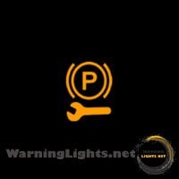 Mazda 6 Service Electric Parking Warning Light