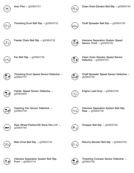 caterpillar warning symbols and meanings 3