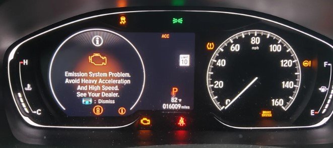 Honda Accord Dashboard Lights Suddenly All On