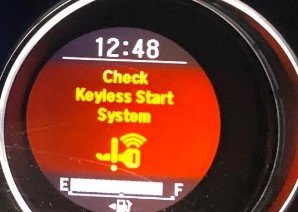 Honda Smart Key System Dashboard Warning Light