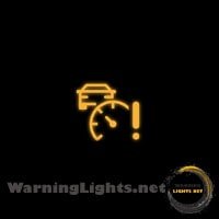 Nissan Versa Service Adaptive Cruise Control Warning Light