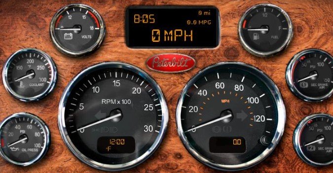 Peterbilt 379 Dash Warning Lights