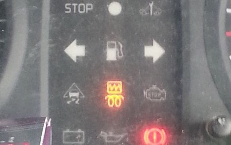 Which Warning do Lights Fail Mot