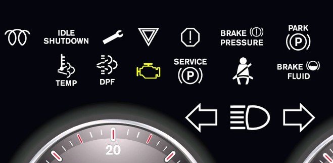 International Truck Dashboard Symbols