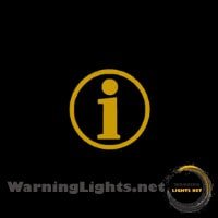 Buick Enclave System Message Indicator Warning Light