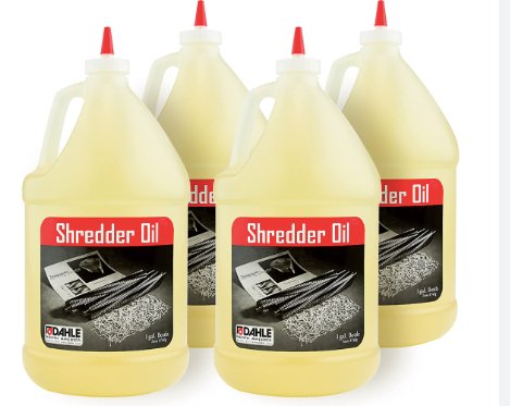 Shredder Oil Substitute